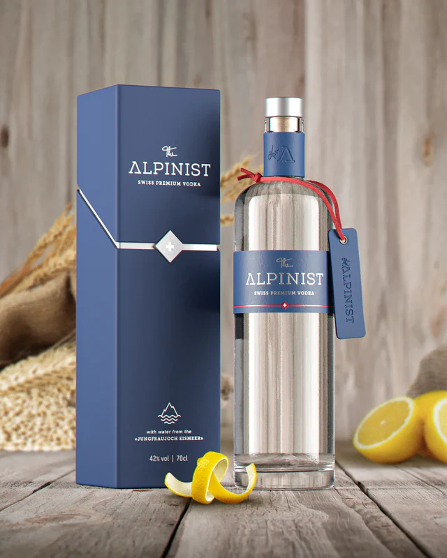 Swiss premium vodka